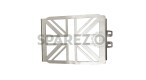 Royal Enfield Twins GT Continental and Interceptor 650cc Flag Design SS Radiator Grill Guard - SPAREZO